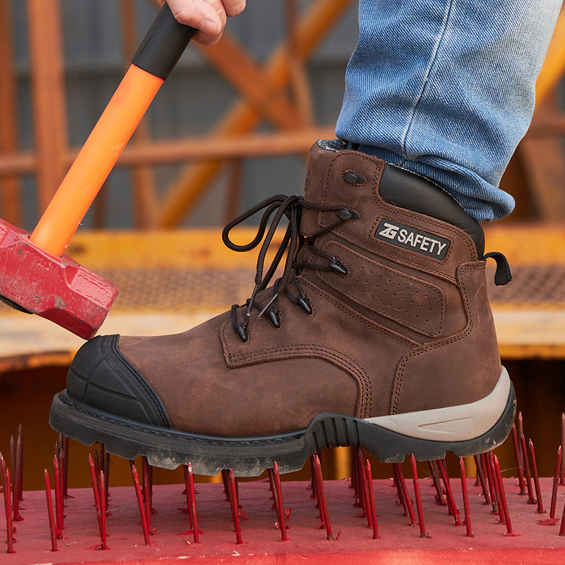 Cowhide Work Safety Boots Comp – Leather Work Fabric recenzja i cena