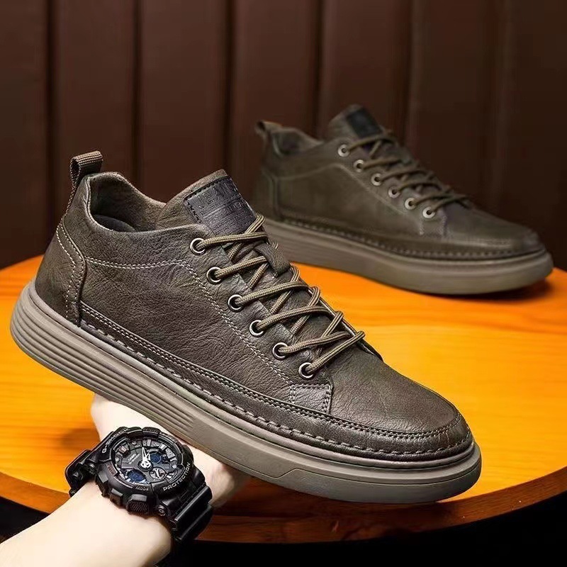 Casual leather shoes 2025 Spri – Leatherworking Leveling recenzja i cena