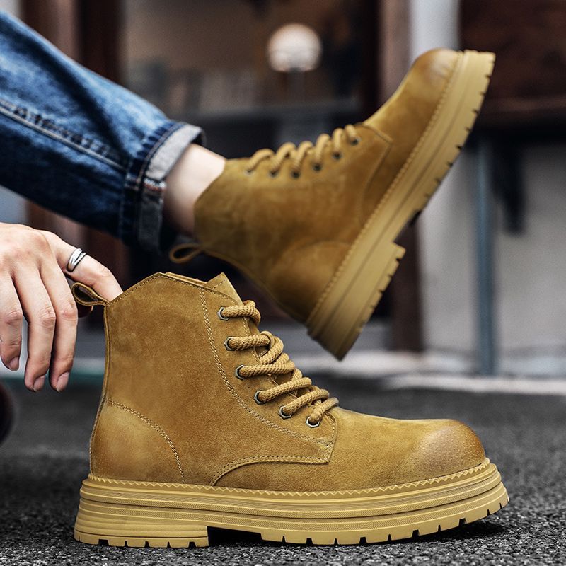 High Quality Men Ankle Boots F – Leather Work recenzja i cena