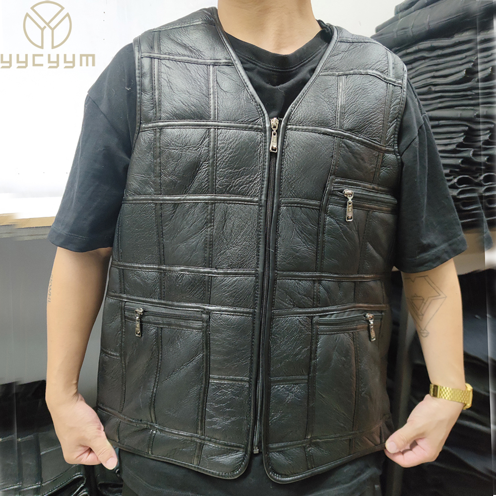 2026 Real Sheepskin Genuine Le – Leather Work Vest recenzja i cena