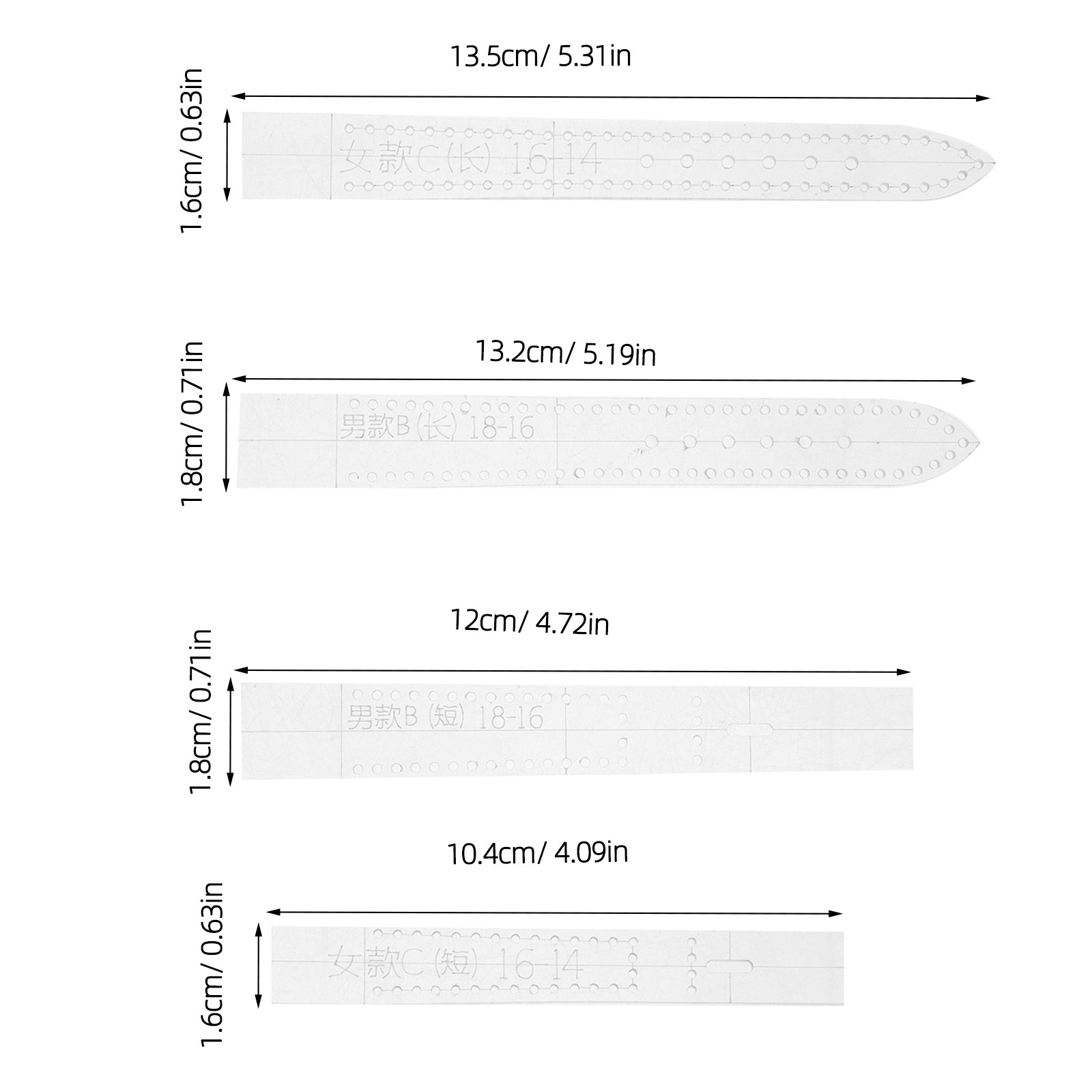 2Sets Watch Strap Acrylic Temp – Leatherworking Guide recenzja i cena