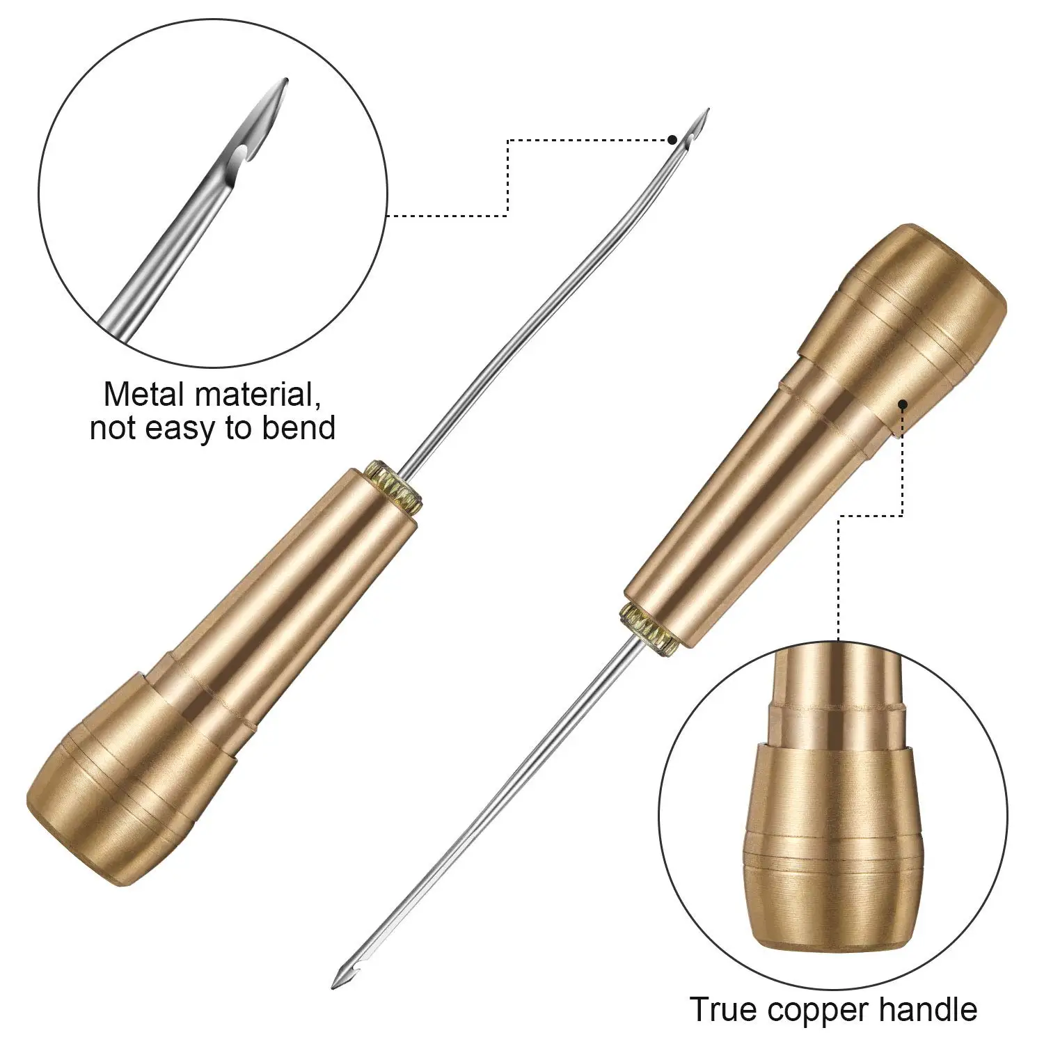 Leather Stitching Kit w/Copper – Leatherwork Tool Kit recenzja i cena