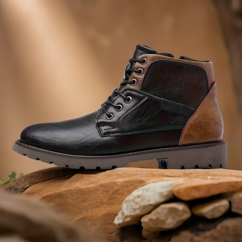 2026 Leather Men Ankle Boots P – Leather Work Fabric recenzja i cena