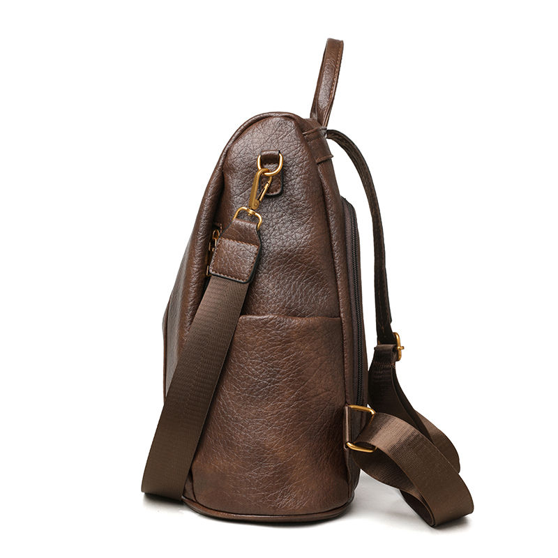 Toposhine Vintage Brown Leathe – Leather Work Womens Backpack recenzja i cena