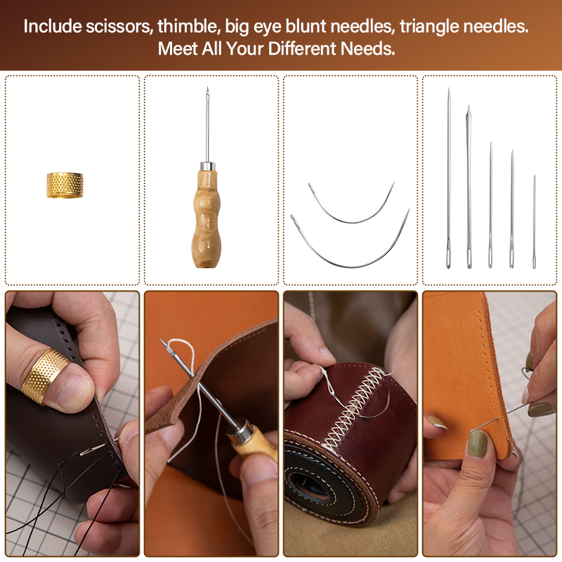 WUTA Leather Repair Kit Shoe S – Leatherwork Tool Kit recenzja i cena