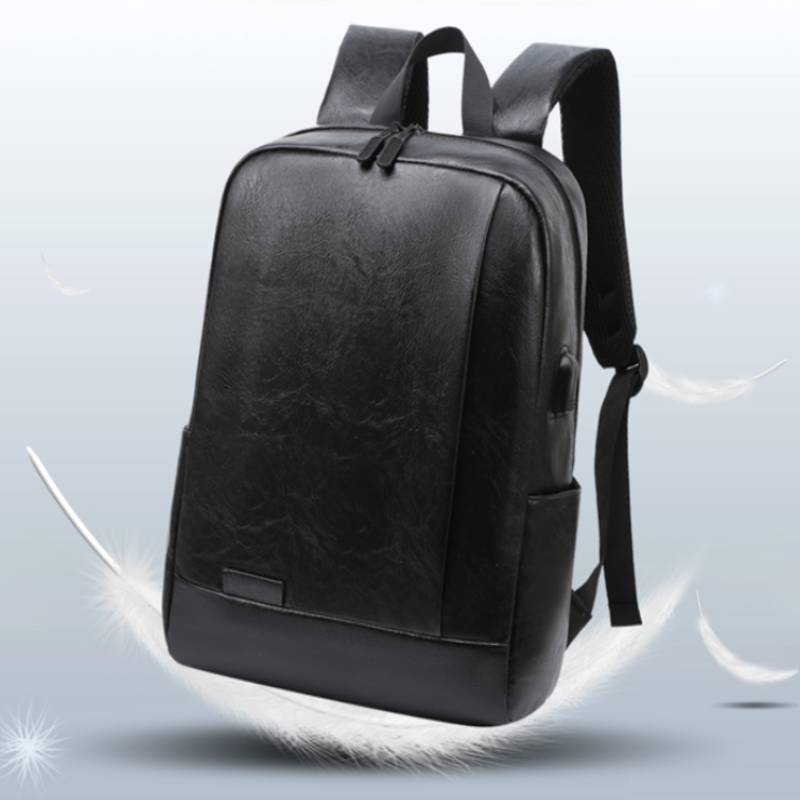 Men Fashionable Backpack PU Le – Leather Work Bag Mens recenzja i cena