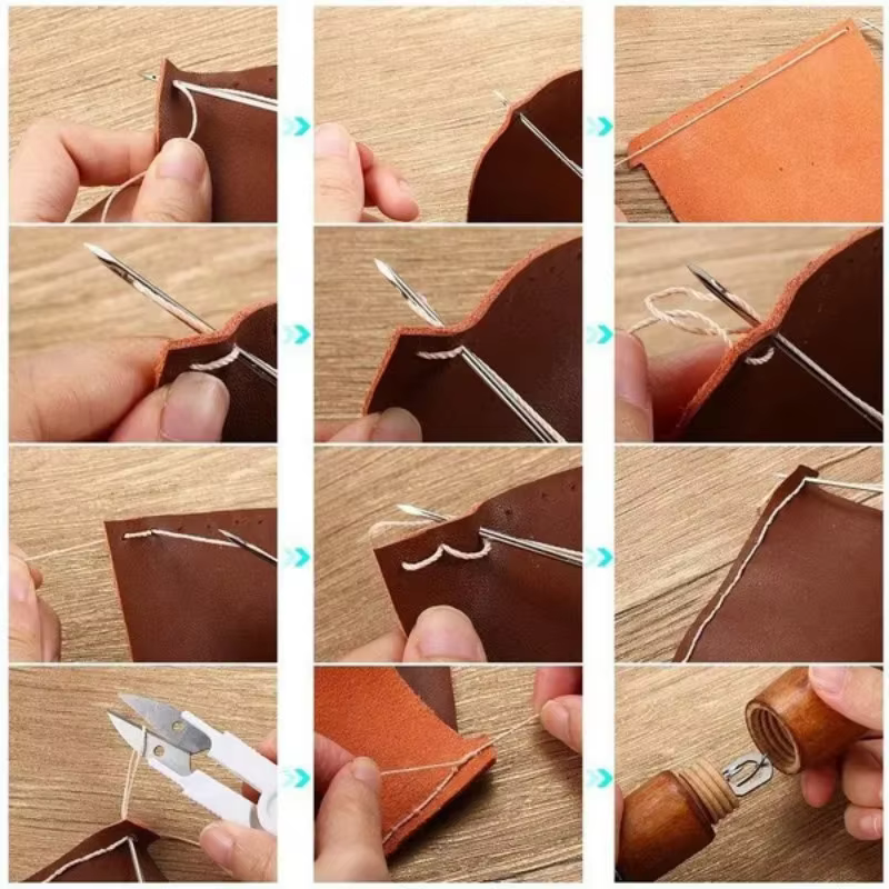 1 Set Leather Sewing Stitching – Leatherwork Tool Kit recenzja i cena
