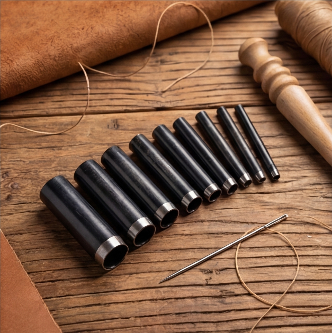 A49 DIY Leatherworking round C – Leatherwork Tool Kit recenzja i cena