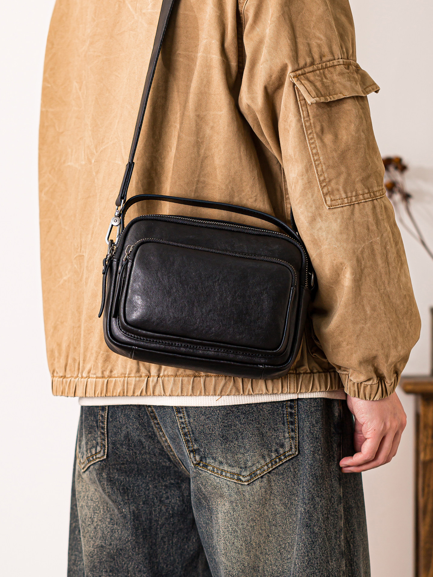 outdoor casual high quality fi – Leather Work Bag Mens recenzja i cena