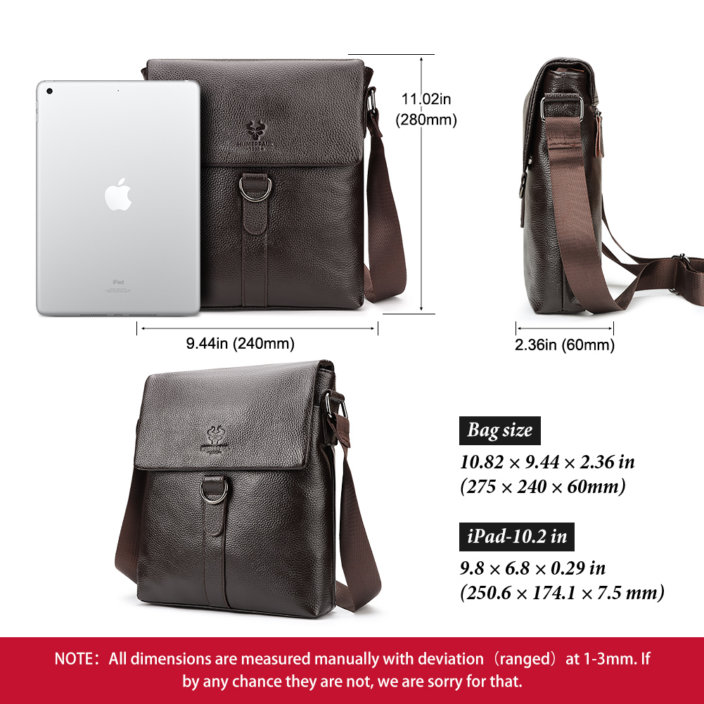 HUMERPAUL 2023 New Fashion Men – Leather Work Bag Mens recenzja i cena