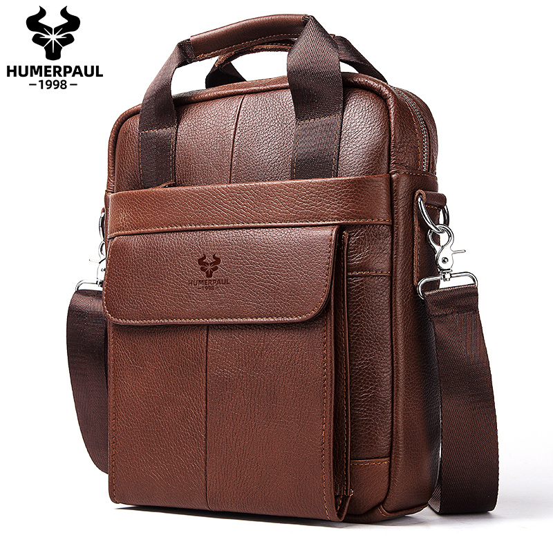 Durable Genuine Leather Bags f – Leather Work Bag Mens recenzja i cena