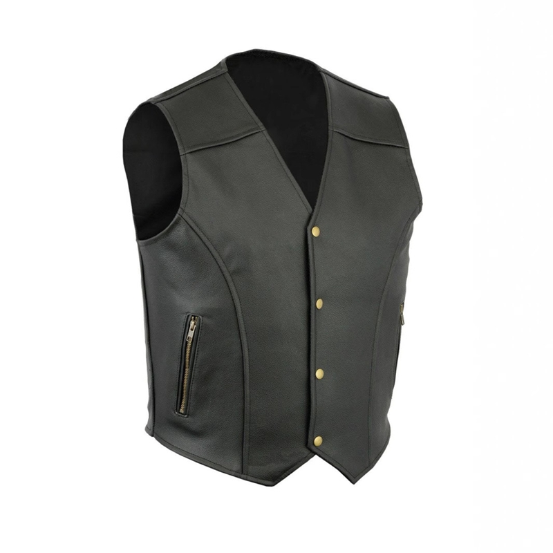 European American Fashion Retr – Leather Work Vest recenzja i cena