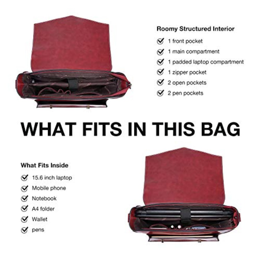 Backpack for Women Briefcase M – Leather Work Womens Backpack recenzja i cena