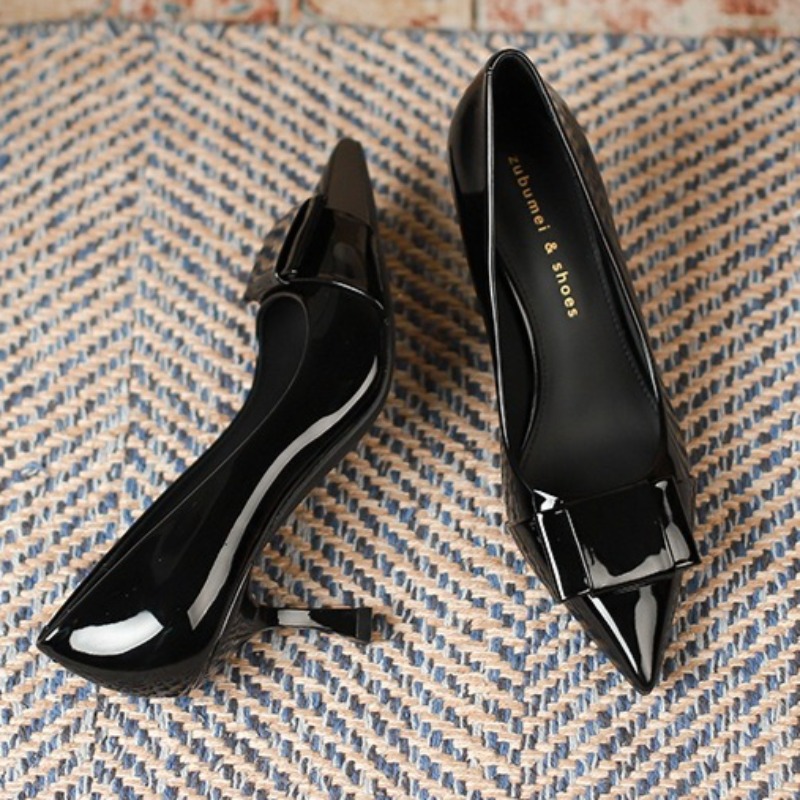 Heels for Ladies Pointed Stile – Leatherwork In French recenzja i cena