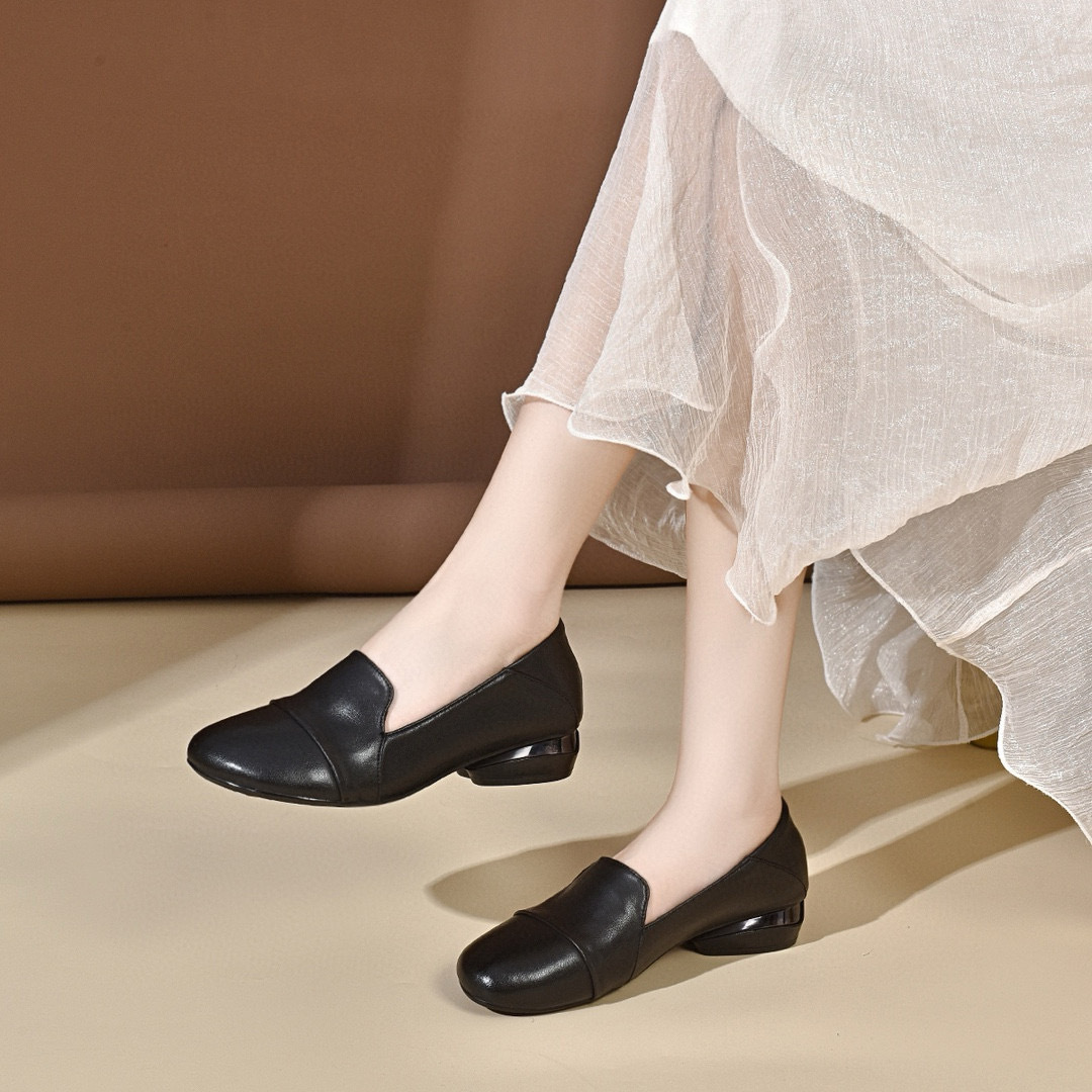 Women's shoes 2026 autumn low  – Leather Work recenzja i cena