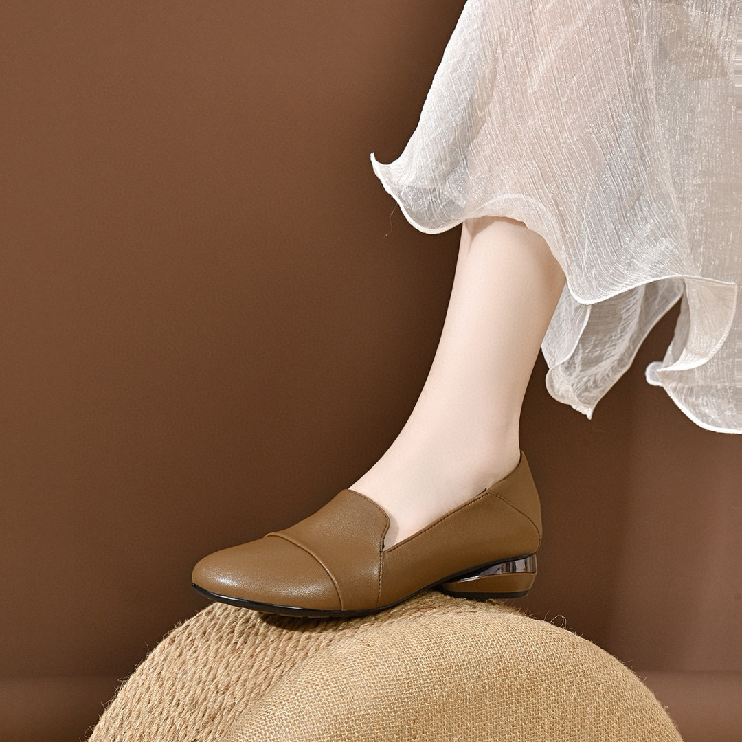 Women's shoes 2026 autumn low  – Leather Work recenzja i cena