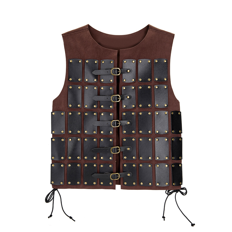 Medieval Viking Pirate Knight  – Leather Work Vest recenzja i cena