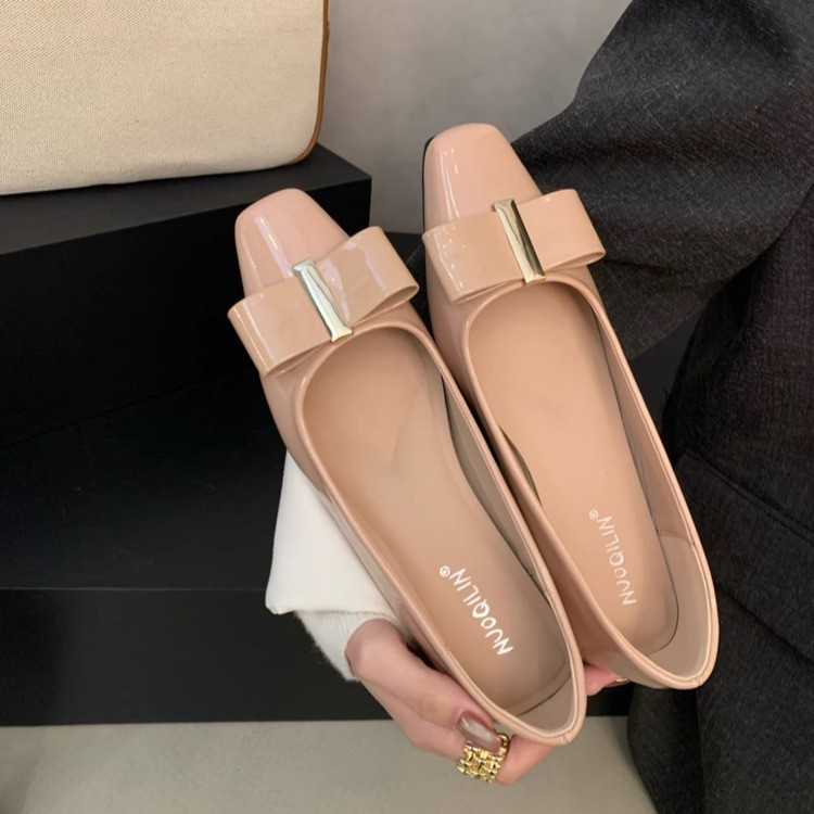 Square-toe Bow Shallow Single  – Leatherwork In French recenzja i cena
